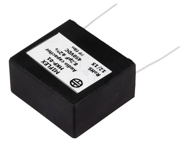 Condensator Polipropilenă 8,2uF 450V THT