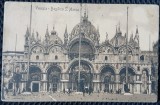 Carte Postala, Venezia, Basilica S. Marco, 1912
