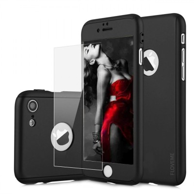 Husa telefon Iphone 8 ofera protectie 360 Ultrasubtire Black Matte foto