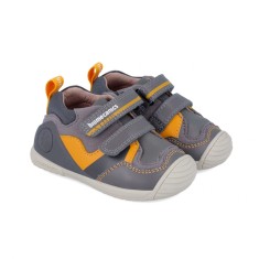Adidasi primii pasi pentru copii biomecanics 241122 gri (marime: 18 (10,8-11,5 cm))