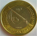 Cumpara ieftin Moneda exotica bimetal 100 TENGE - KAZAHSTAN, anul 2020 * cod 1367 = Beren Myltyq