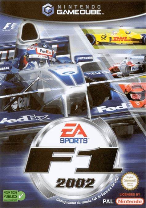 Joc retro Nintendo GAME CUBE Formula 1 F1 2002 de colectie
