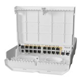 Cumpara ieftin Smart Switch outdoor 16 x Gigabit PoE-Out, 2 x SFP+ - Mikrotik CRS318-16P-2S+OUT