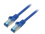 Patch Cord Goobay S/FTP Cat 6a RJ45 Cu 94133, cablu dublu ecranat