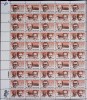 USA 1983 -OAMENI De STINTA-INVENTATORI-Coala de 50 timbre cu valoarea de 20C, Nestampilat