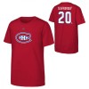Montreal Canadiens tricou de copii Juraj Slafkovsky Montreal Canadiens Flat Name &amp; Number Ctn Tee - Dětsk&eacute; XL (13 - 15 let)