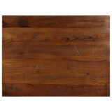 VidaXL Blat de masă, 70x60x2,5 cm, dreptunghiular, lemn masiv reciclat