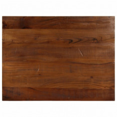 vidaXL Blat de masă, 80x50x2,5 cm, dreptunghiular, lemn masiv reciclat