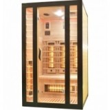 Cumpara ieftin Sauna Cu Infrarosu Sanotechnik Fresh Negru Pentru 2 Persoane J12120