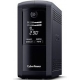 UPS Line Interactiv cu management, LCD, tower, 700VA/ 390W, AVR, 4 x socket Schuko, display LCD, conector USB, port RS232, Cyber Power