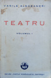 Teatru Vol. 1 Cu Prefata De Gheorghe Adamescu - Vasile Alecsandri ,556250, cartea romaneasca