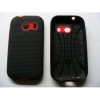 Husa Silicon Hybrid Samsung Galaxy Trend 2 G313, Protectie Spate, Slim, Rosu