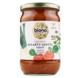 Supa de linte cu legume, bio, 680g, Biona