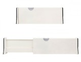 Cumpara ieftin Organizator sertar pliabil, plastic, 10,5 x 4cm, alb