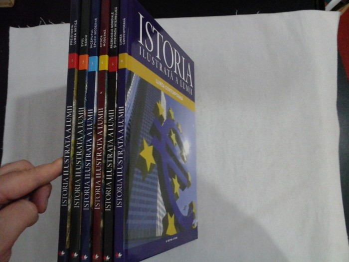 ISTORIA ILUSTRATA A LUMII (6 volume) - editura Litera