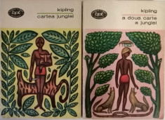 Cartea junglei, 2 vol., Rudyard Kipling, colectia BPT (325+326) foto