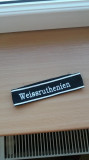 WW2 Banderola Germana 30 SS Waffen Weissruthenien Divizion