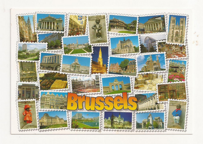 AM2- Carte Postala - BELGIA - Bruxelles, circulata 2013