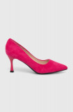 Cumpara ieftin Answear Lab pantofi cu toc culoarea roz