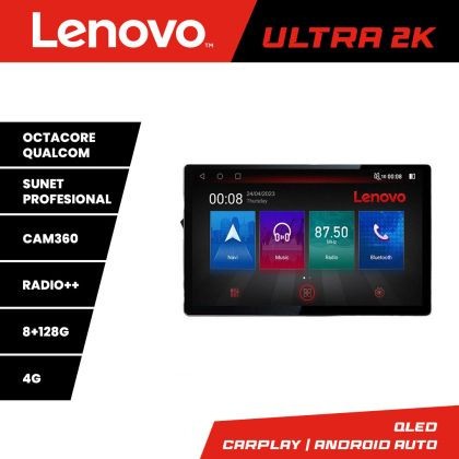 Navigatie Honda Insight 2009-2014 N-insight ecran 13&quot; 2K 8+128 Android Waze USB Navigatie 4G 360 Toslink Youtub CarStore Technology
