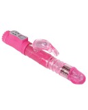 Vibrator Rabbit Eve&#039;s First Thruster 12 Functii Roz 24.8 cm