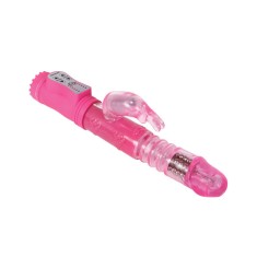 Vibrator Rabbit Eve&#039;s First Thruster 12 Functii Roz 24.8 cm