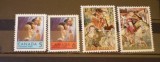 CANADA, BELGIA - CRACIUN, TAPISERII, serii MNH, S8