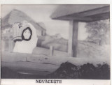 Bnk foto - Novacestii - fotografie de panou 24x18 cm, Alb-Negru, Romania de la 1950