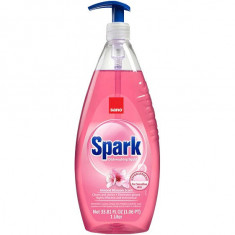 Detergent vase cu balsam cu pompita Sano Spark Migdale, 1L foto