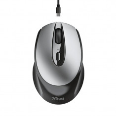 Mouse Trust Zaya, 1600 dpi, Wireless, Receiver USB, Reincarcabil, Senzor Optic, 4 Butoane, Rotita Scroll, Black foto