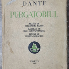 Purgatoriul - Dante// ilustratii Mac Constantinescu, 1937