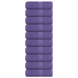 Prosoape de baie 10 buc., FROGN, violet, 30x30 cm, 100% bumbac