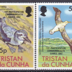 DB1 Fauna Tristan da Cunha pasari 2 x set MNH