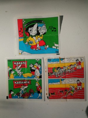 RARE = LOT 4 SURPRIZE GUMA TIP I TIP / TIPITIP -736, 752 ,764 ,798 foto
