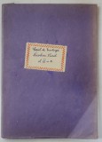 CAIET DE ZOOLOGIE AL ELEVULUI NICOLESCU VIOREL , CLASA A - IX -A B, SCRIS SI DESENAT CU CREIONUL , GRAFICA DEOSEBITA , ANII &#039;60