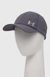 Under Armour sapca Iso Cill Launch culoarea gri, neted