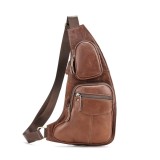 Cumpara ieftin Geanta pentru barbati, Nael GT3312, piele naturala, Maro