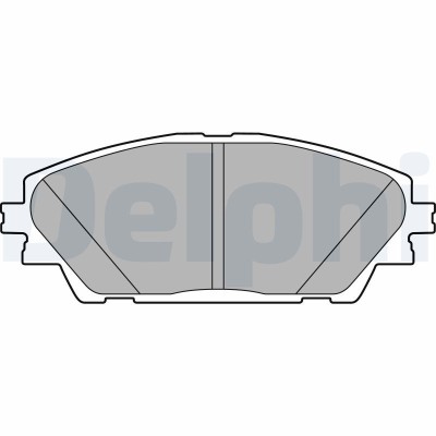 DELPHI LP2701 set placute frana,frana disc foto