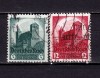 ✅ (S42) Germania Reich 1934 &quot;Ziua Partidului - Nurnberg &quot; serie completa Michel 546/547, stampilate, Stampilat