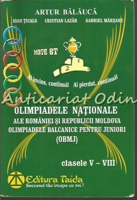 Olimpiadele Nationale Ale Romaniei Si Republicii Moldova - Artur Balauca foto