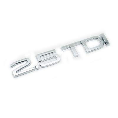 Emblema 2.5 TDI Audi spate portbagaj foto