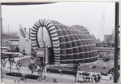 bnk cp Japonia - Expo `70 Osaka - Fuji Group Pavilion foto