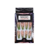 Set 12 Unghii False cu Aspect natural, Magic Fingertips, 06