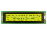 Afișaj LCD Alfanumeric 40x4 Galben-Verde LED