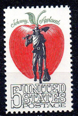 SUA 1966, Aniversari, gen. Johnny Appleseed, serie neuzata, MNH foto