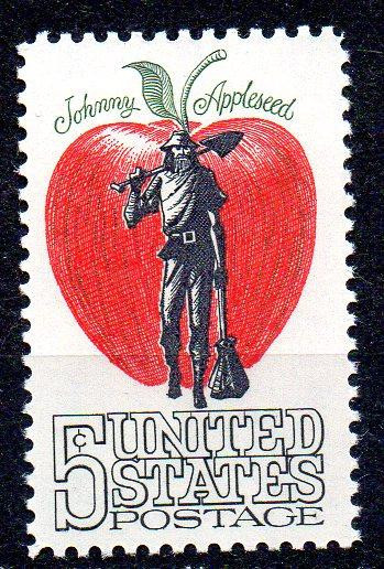 SUA 1966, Aniversari, gen. Johnny Appleseed, serie neuzata, MNH