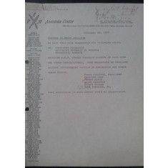 PAUL GOMA documente despre arestare 1977