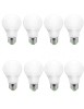 Set 8 Becuri LED 10W Lumina calda DL 3100, E27, Calda (2000 - 3499 K)