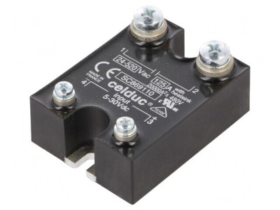Releu semiconductor 125A 1-fazat 24-520VAC foto