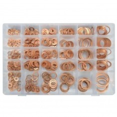 Set 580 saibe din cupru Yato YT-068711, in cutie plastic